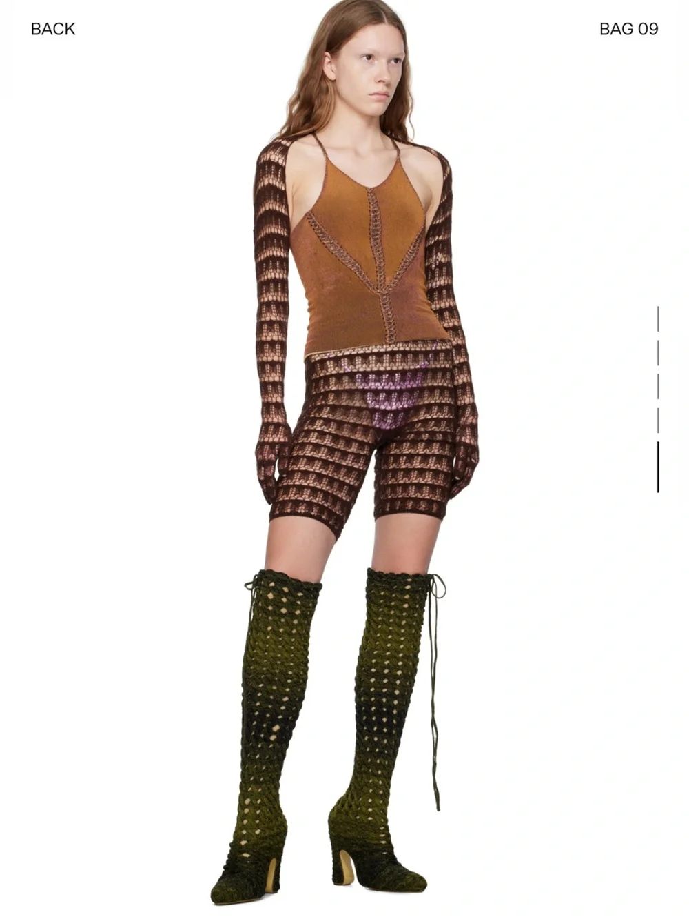 Isa Boulder Exclusive Spiral Cable Over-the-Knee Boots